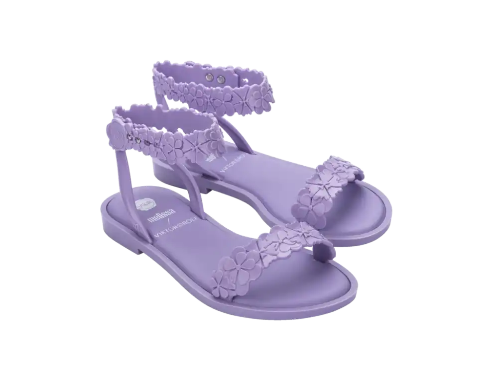 MELISSA WAVE SANDAL BLOSSOM + VIKTOR