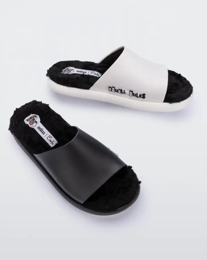 MELISSA FLUFFY SLIDE  + CRUELLA SPECIAL EDITION