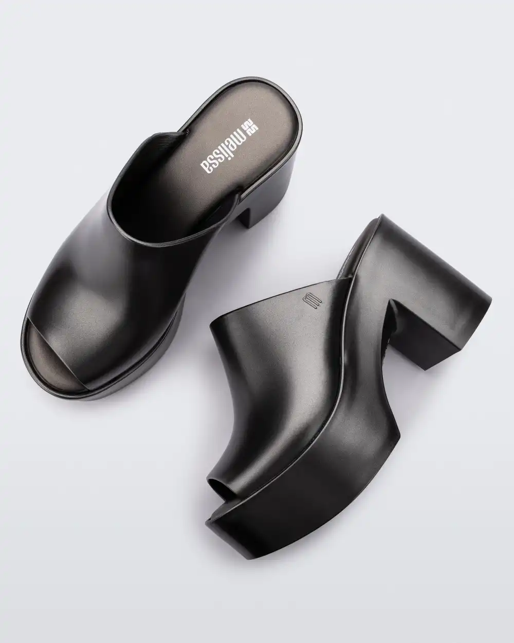 MELISSA MULE HYPE METALLIC