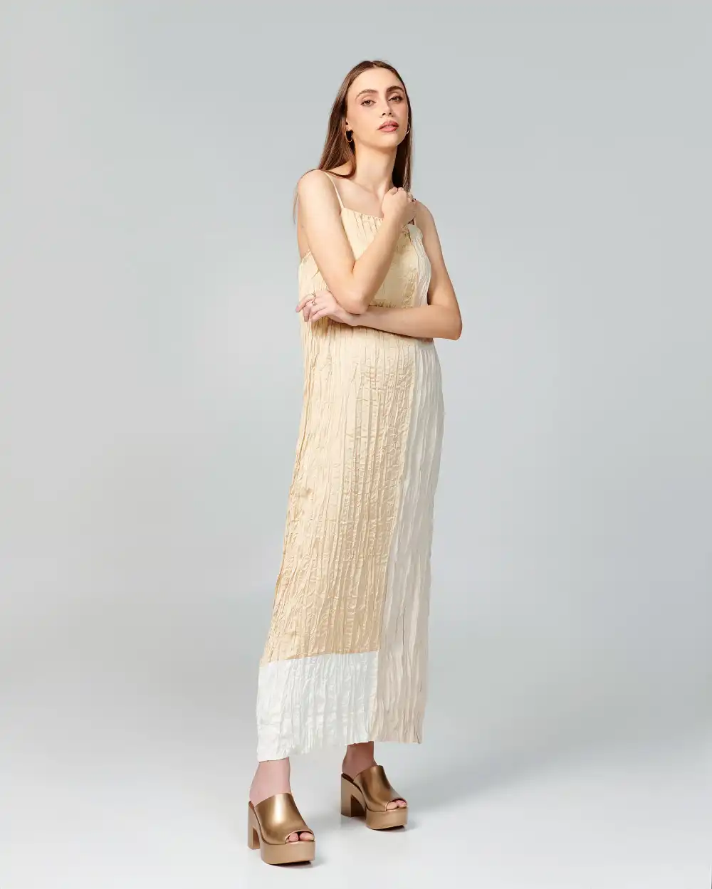 MELISSA MULE HYPE METALLIC