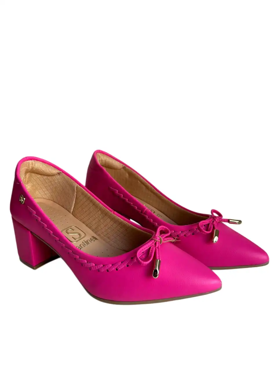 SCARPIN SALTO BLOCO SANTINELLI 1524-008-232