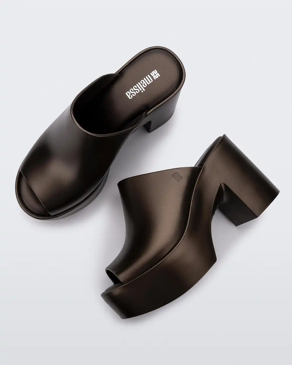 MELISSA MULE HYPE METALLIC