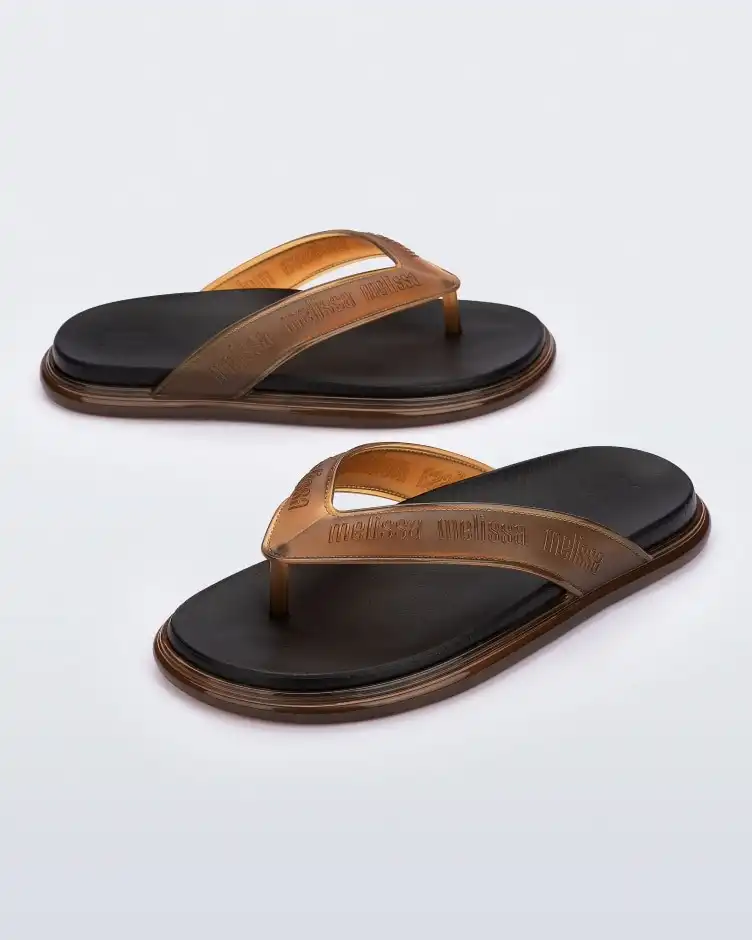 MELISSA M LOVER PLUS FLIP FLOP AD