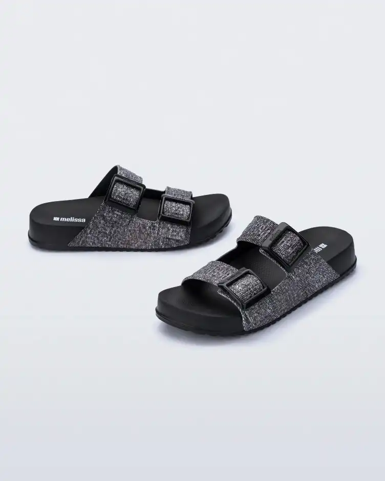 MELISSA COZY M LOVER SLIDE DENIM AD
