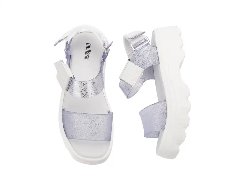 MELISSA KICK OFF SANDAL SHINY AD