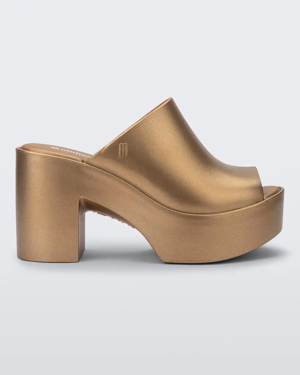 MELISSA MULE HYPE METALLIC