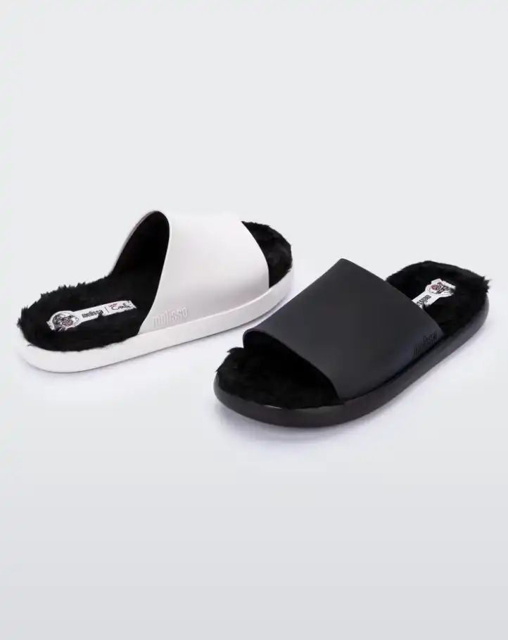 MELISSA FLUFFY SLIDE  + CRUELLA SPECIAL EDITION