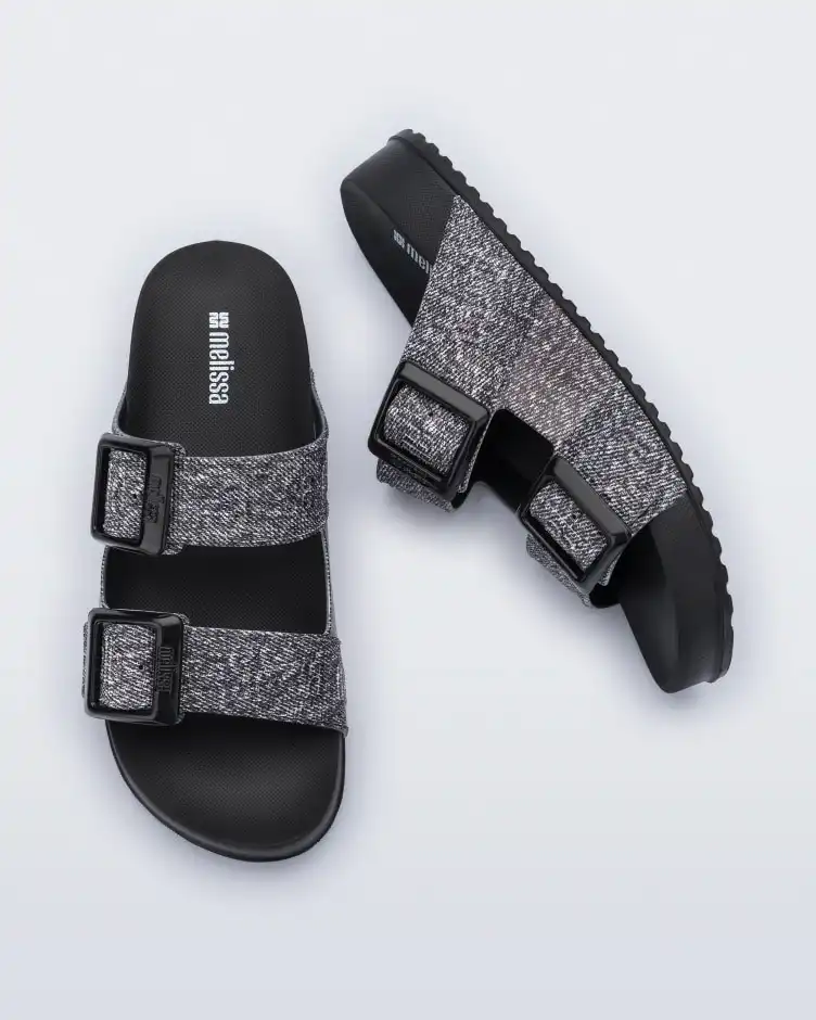 MELISSA COZY M LOVER SLIDE DENIM AD