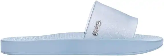 AZUL/VIDRO GLITTER PRATA