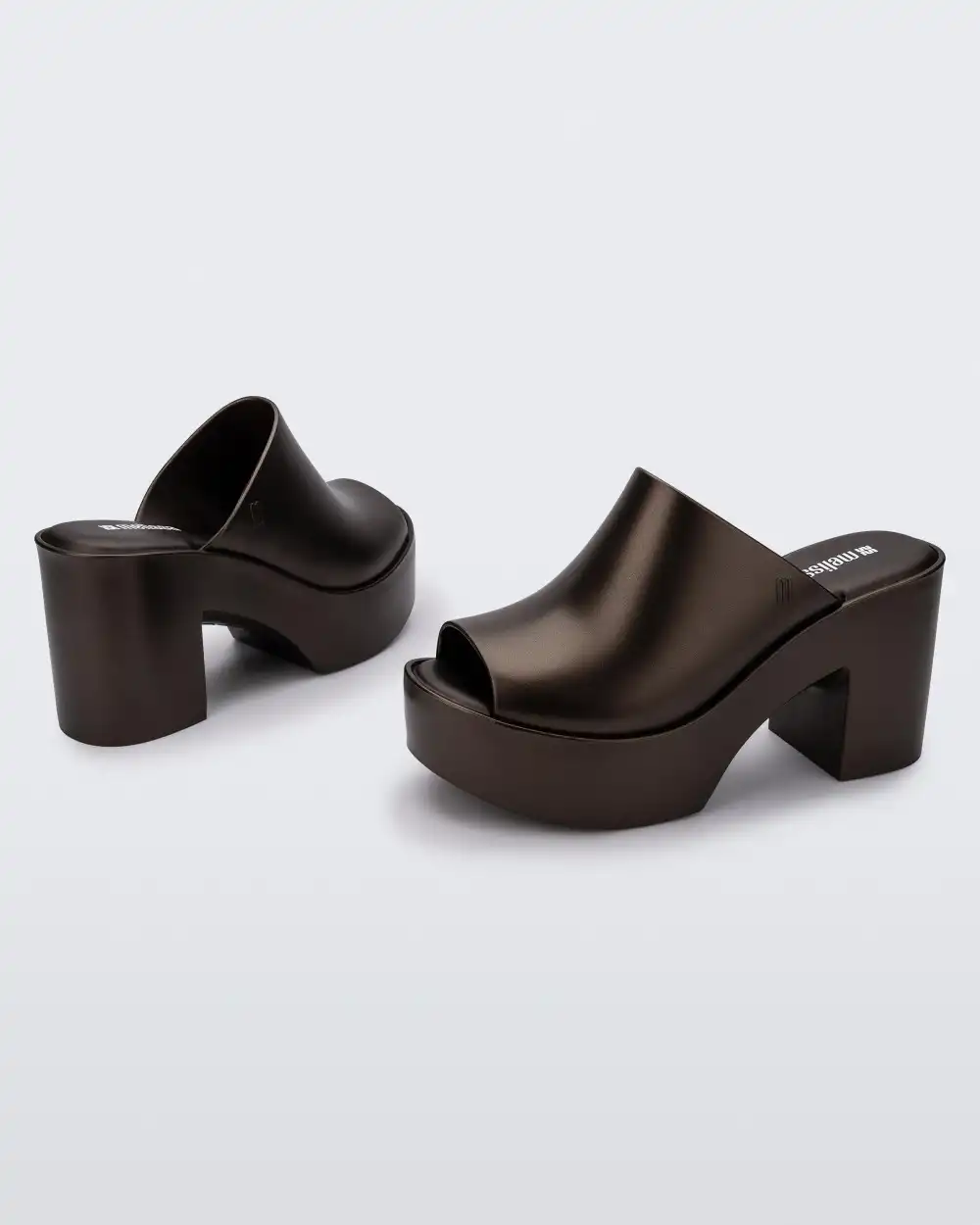 MELISSA MULE HYPE METALLIC