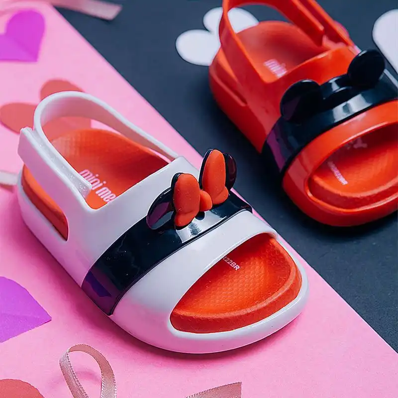 Mini Melissa Cloud Sandal + Mickey and Friends Baby