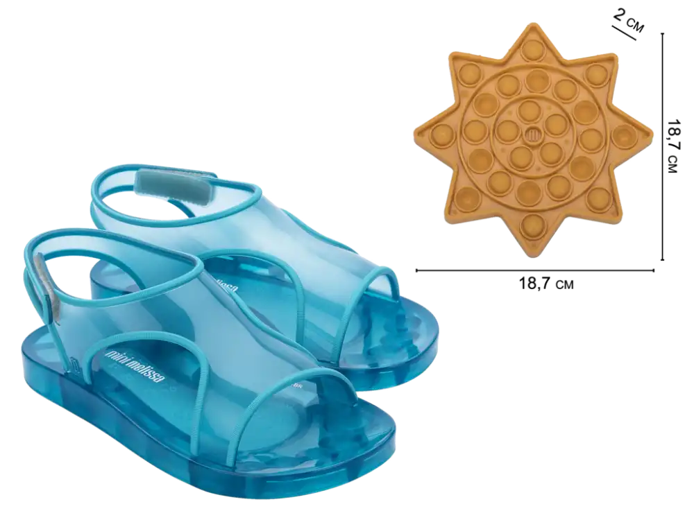 MINI MELISSA ACQUA POP IT INF